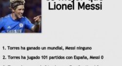 5 razones por las que Fernando Torres es mejor que Messi
