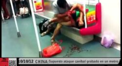 Canibalismo en el metro de China