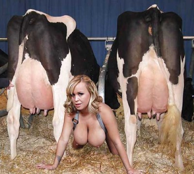 tetas como vacas, fotos porno bizarras