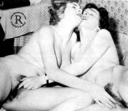 Extremas fotos porno vintage en blanco y negro