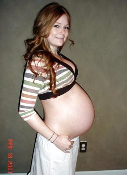 Morbosas fotos de mujeres embarazadas